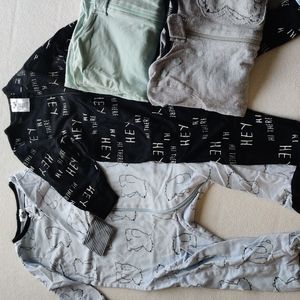 COPY - Gerber Boys 5 pack of 6-9 month pajamas